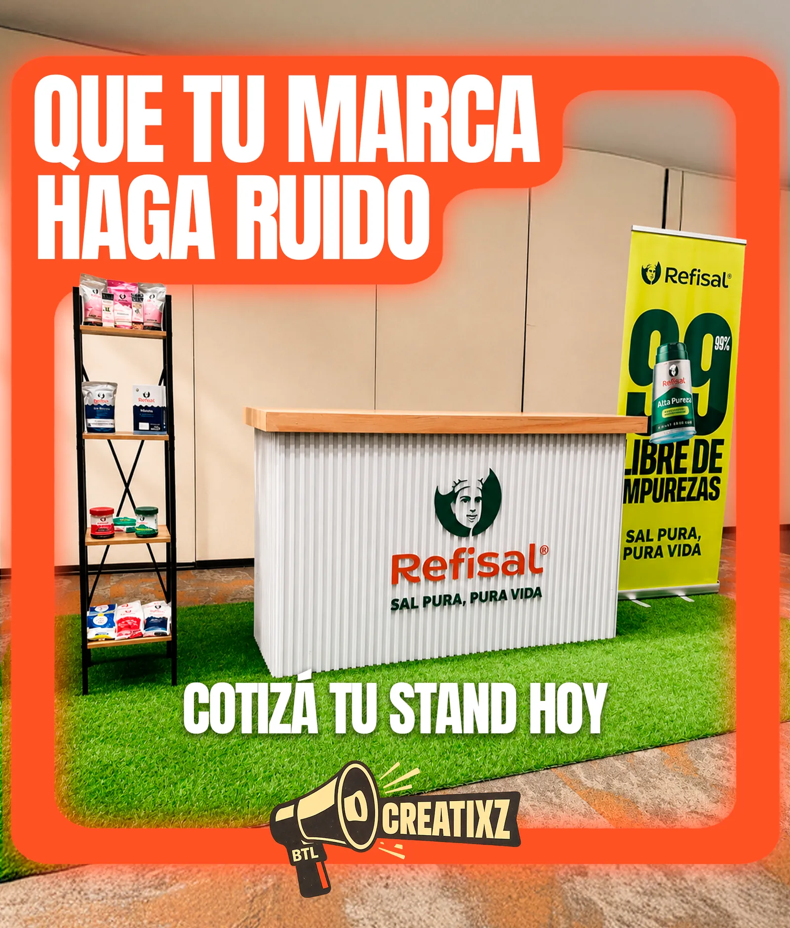 Pieza de campaña para Creatiz