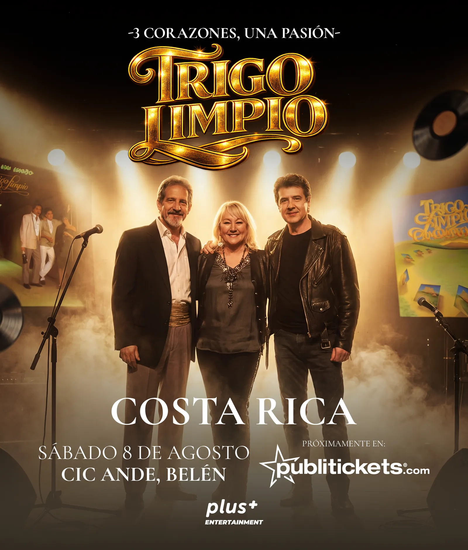 Afiche del concierto de Trigo Limpio